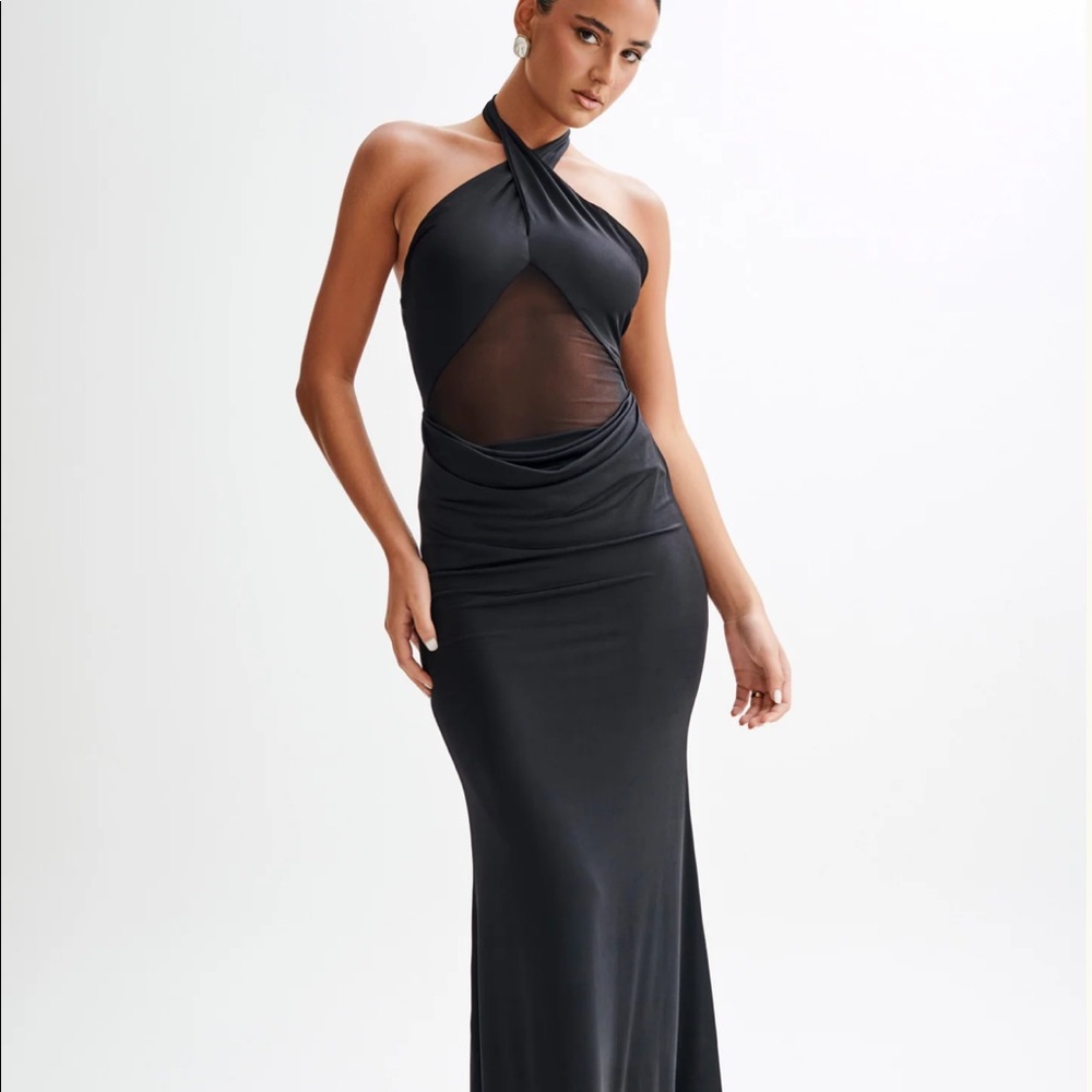 Meshki slinky halter dress - Picture 3 of 3